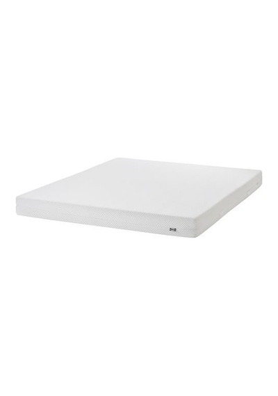 Ikea Åbygda Çift Kişilik Yatak, Beyaz, 140x200 Cm