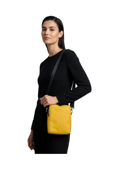 Brandsmiths Mustard Glow Elegant Omuz Çantası Sarı