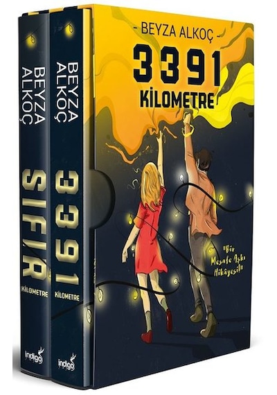3391 Kilometre Serisi Seti - 2 Kitap Takım - Kutulu - Beyza Alkoç - İndigo Kitap