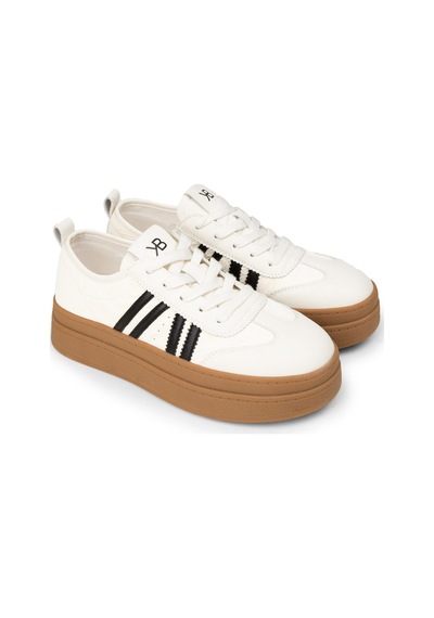 Deery Kadın Bej Platform Sneaker Ayakkabı - K1062zbejc01 Bej