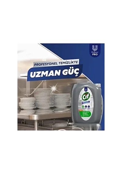 Profesyonel Elde Bulaşık Deterjanı Zorlu Yağ Lekelerine Karşı Etkili 5 L 2 Adet