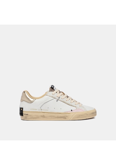 Sneaker Kadın 29070pp8.10 Crime London Dıstressed 10/c08l White Beyaz