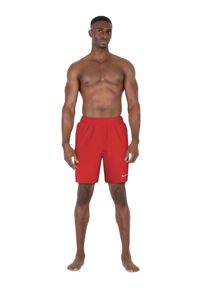 Nike Swim Breaker Erkek Deniz Şortu Kırmızı