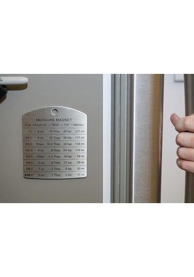 Rsvp International Endurance Magnet Koleksiyonu Paslanmaz Çelik, Dönüşüm Mıknatısı, 4.125x3.5
