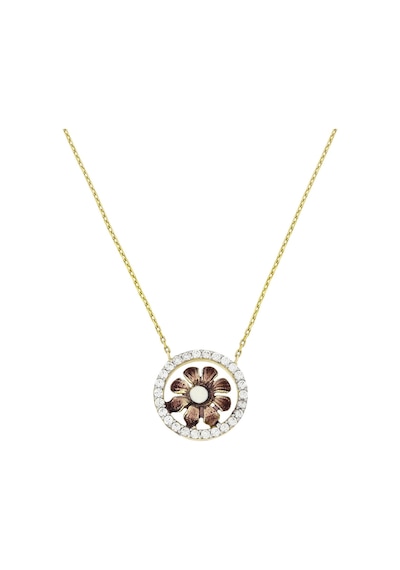Altın Çiçek Kolye T004361