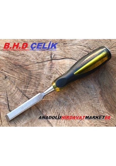 Bhd Çelik Darbeli İskarpile Çelik Ağaç Oyma Keskisi 12m İskarpile