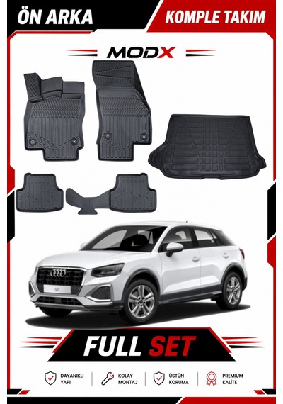 Skoda Rapid 2013-2019 Hb Araca Özel Bagaj Havuzu + Universal Havuzlu Paspas Takımı 3d