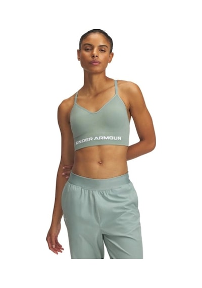 Under Armour Vanish Seamless Low Bra Kadın Yeşil Antrenman Sporcu Sütyeni 1384417-348 Yeşil