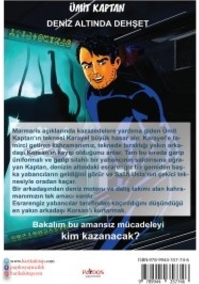 Ümit Kaptan 10 - Deniz Altında Dehşet - Hakan Karabey - Paydos Yayıncılık