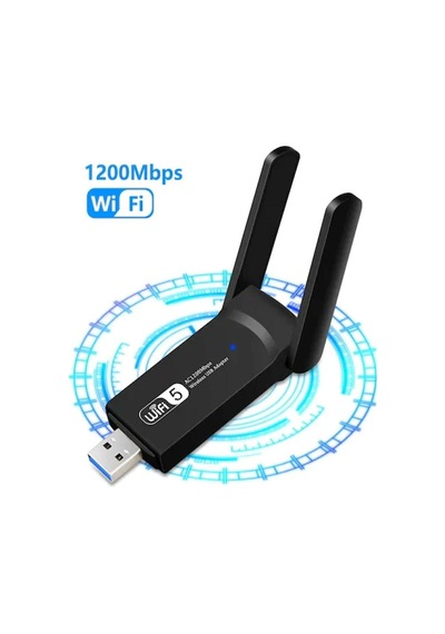 Vothoon Dual Band Ac1200 Usb 3.0 Adaptör Kablosuz Wifi Yükseltici
