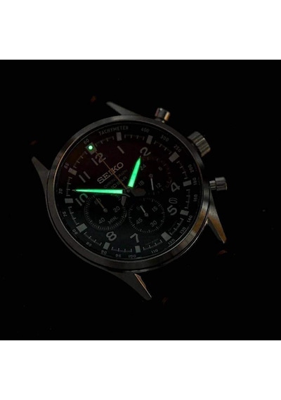 Seiko Ssb449p Quartz Nato Siyah Safir Cam 43 Mm Erkek Kol Saati Gri