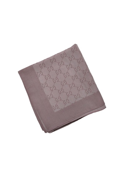 Mim Eşarp Işıl İpek - G Desen Siena Eşarp 100x100 Cm Pudra