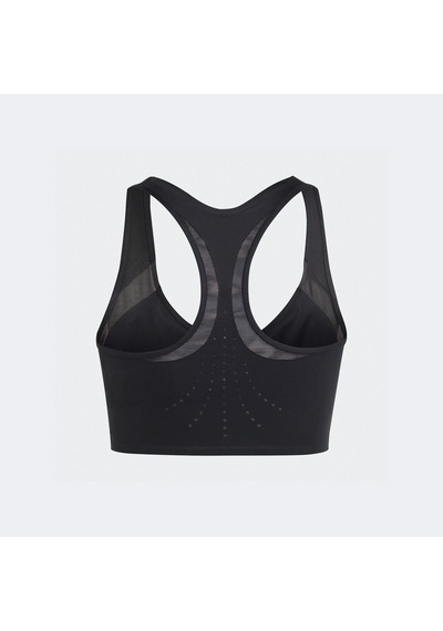 Adidas By Stella Mccartney Truepurpose Power Impact Training Medium-support Kadın Siyah Bra