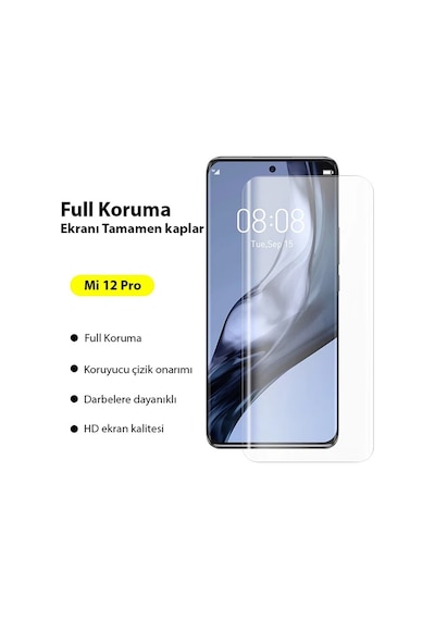 Baseus Xiaomi Mi 12 Pro - 13 Pro Ultra Kavisli Full Hidrojel Koruyucu Film- 5775 Mh-hs5307-3853