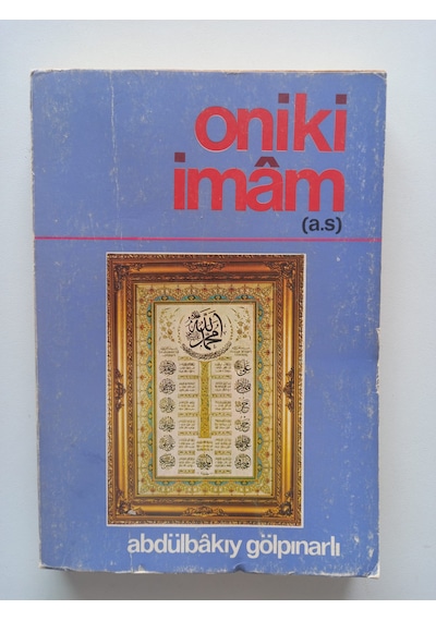 Oniki İmam- Ürün 2.el Kitaptır