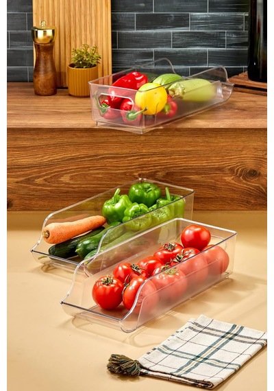 Buzdolabı Ve Dolap İçi Düzenleyici Organizer Seti 3'lü, Can.po.09 Diğer