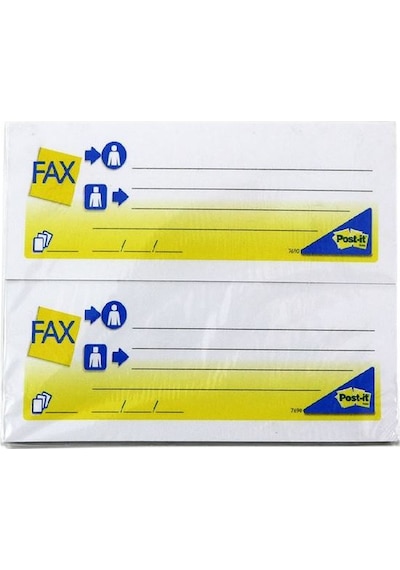3M 7690 Fax Memo 2'li