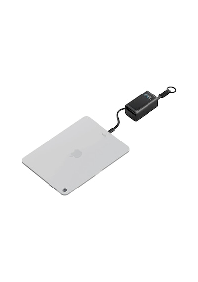 Energea Compac Arc 45 Dijital Göstergeli 10.000 Mah Dahili Type-c Kablolu 45w Şarj Çıkışlı Pd Hızlı Şarj Powerbank - Siyah Siyah
