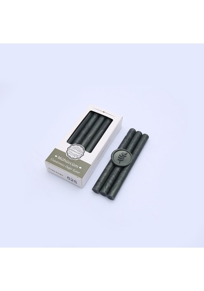 Mühür Mumu Çubuk 11mmx120mm 10lu Paket Mod: 625 GÜMÜŞ NEFTİ YEŞİL