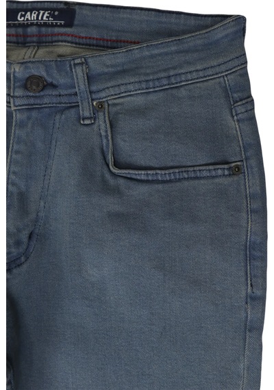 Denim Cartel Dmctekstil 823 Erkek Mavi Yüksek Bel Rahat Kesim Boru Paça Büyük Beden Jean Pantolon Denim Cartel Dmctekstil 823 Erkek Mavi Yüksek Bel Rahat Kesim Boru Paça Büyük Beden Jean Pantolon