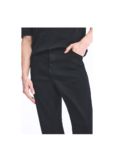 Defacto Sergio Regular Fıt Normal Bel Boru Paça Jean Pantolon E6111ax26aunm40 Siyah-nm40