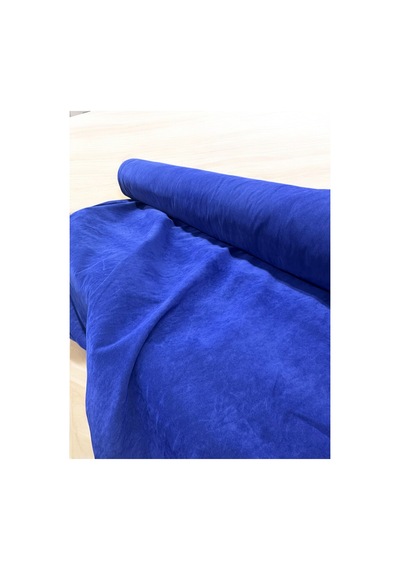 Süet Soft, Çift Taraflı Süet, Kumaş 100x150 Cm Metrelik Dekoratif Kumaş Lacivert Lacivert