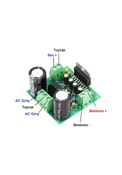 Tda7294 100w Class Ab Ses Güç Amplifikatör Entegresi Multiwatt15