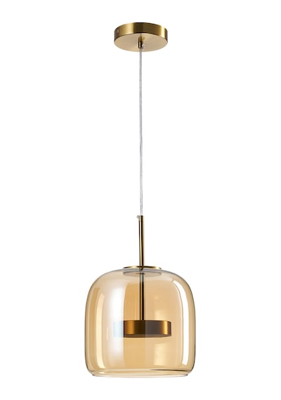 Brook 12 Watt 3000keskitme Bal Camlı Tekli Led Sarkıt Avize Eskitme