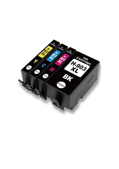 Hp 903xl / Hp Officejet Pro 6960 Yüksek Kapasiteli Uyumlu  Kartuş Seti