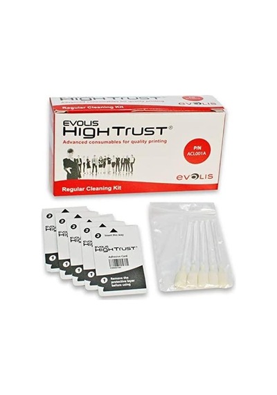 Evolis Zenius Ve Primacy Temizleme Kiti Cleaning Kit Rutin Acl001