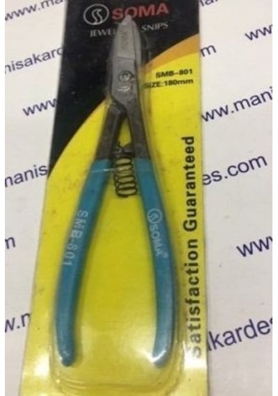 Soma Smb -801 Kuyumcu Makası Hassas Teneke Mücevher Makası Ince H