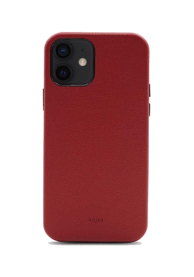 Kajsa Apple Uyumlu iPhone 12 Pro Kılıf Suni Deri Kajsa Litchi Kapak ZORE-216521