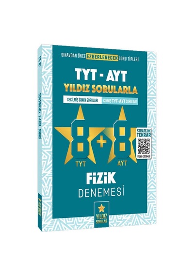 Yıldız Sorular Yayınları 2022 Tyt Ayt Fizik 8+8 Deneme Video