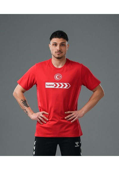 Hummel Armin Milli Takım Pro Tişört Kırmızı