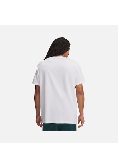 Under Armour Hw Armour Label Ss Erkek T-shirt 1382831-100 Beyaz