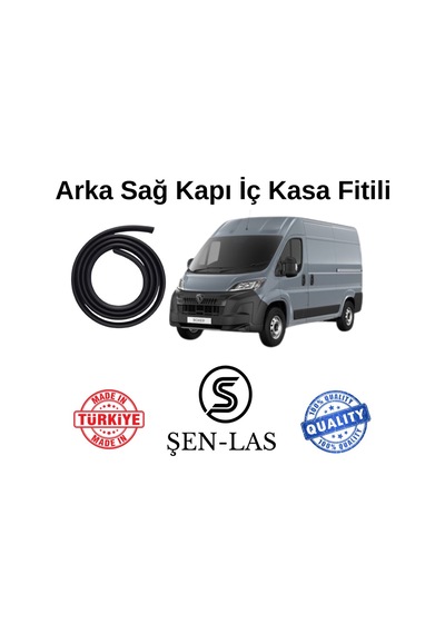 Peugeot Boxer Panelvan 2015-2025 Şen-las Sağ Arka Kapı Fitili Şl40203