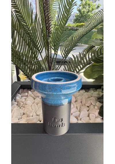 Taş Bowls Nargile Lülesi Phunnel Büyük Boy / Mavi