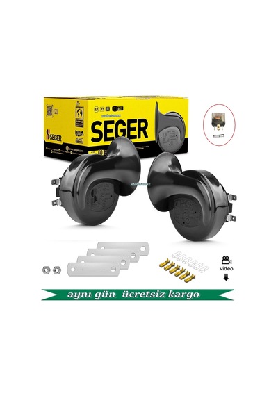 Röleli Seger Dadat Korna Seti Standart Tip 12V 60Bo