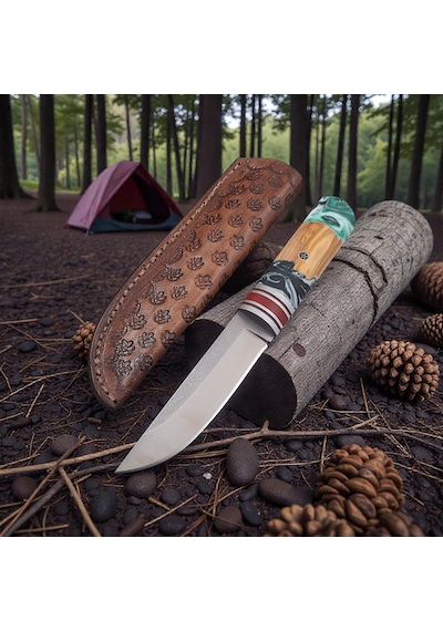 N690 Pukko Satın Al Dayanıklı Outdoor Bıçak Çok Renkli