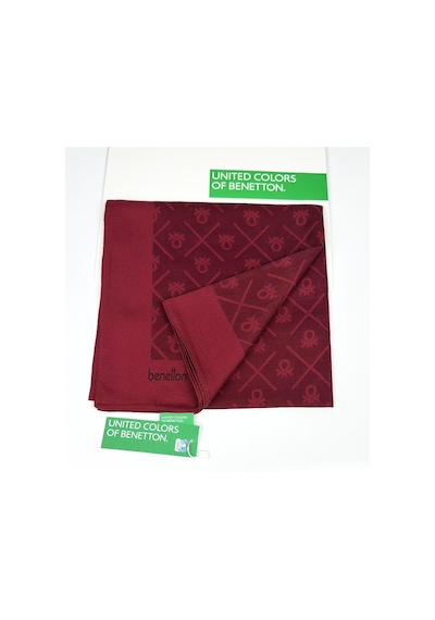 Benetton Elegante Uno Şal 1026 Açık Bordo