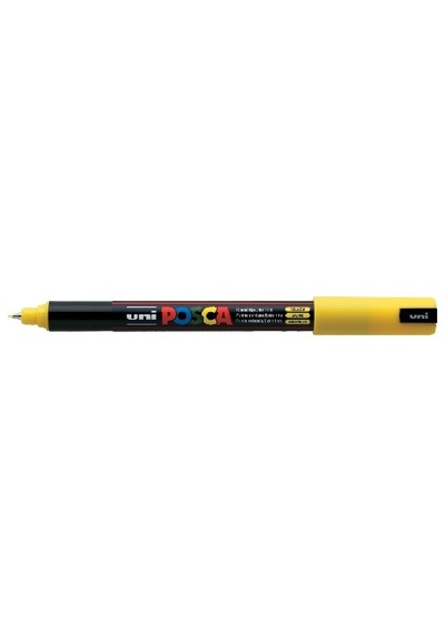 Hobi-Marketart Uni Posca Pc-1Mr Boyama Markörü 0.7 Mm Sarı