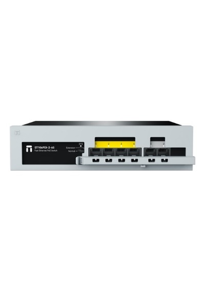 Stonet St106pdı-2-65 6 Port Mbit 4 Port Poe 65w 2xmbit Uplink Yönetilemez Metal Kasa Switch
