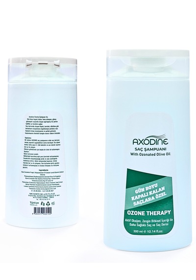 Axodine Gün Boyu Kapalı Kalan Saçlara Özel Ozon Terapi Şampuan 300 ML