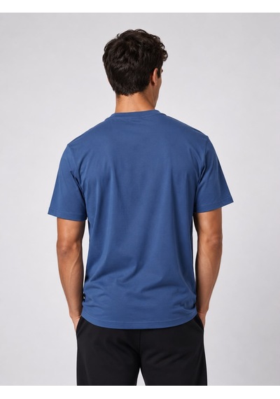 Umbro Season Erkek Petrol Mavi Pamuklu Spor Tişört Nf0150