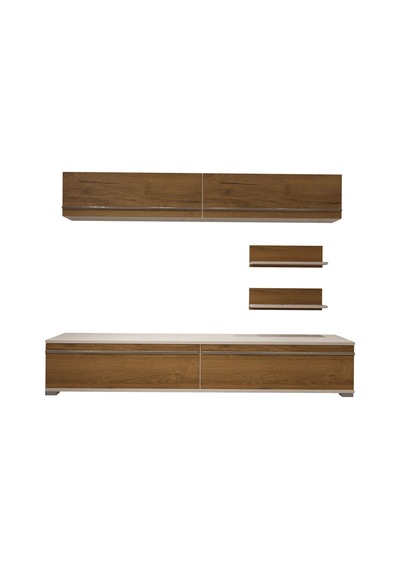 Decoraktiv Eko 5 Mdf Std Tv Ünitesi Tv Sehpası - Beyaz Pera Beyaz - Meşe