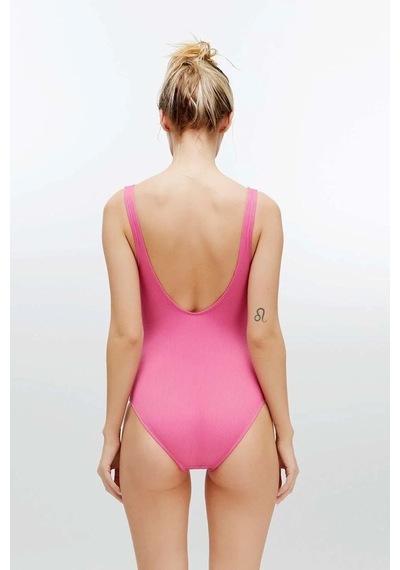 U.S. Polo Assn. Kadın Pembe Mayo Pembe
