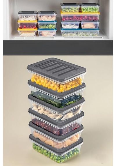 Orret Home 4 Adet Buzdolabı Organizeri, Buzdolabı İçin Çok Amaçlı Saklama Kabı, Fresh Box, Şeffaf Ve Ayarlanabi Diğer 81010441