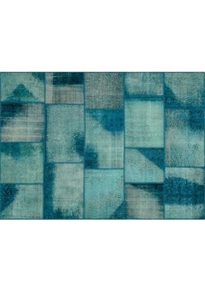 Patchwork El Dokuma Eskitme Halı 160 X 230 Cm 5680