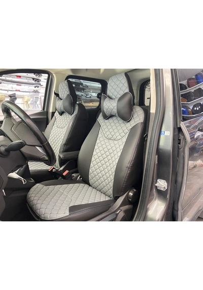 Ford Tourneo Courier Araca Özel Deri Oto Koltuk Kılıfı (453220239)