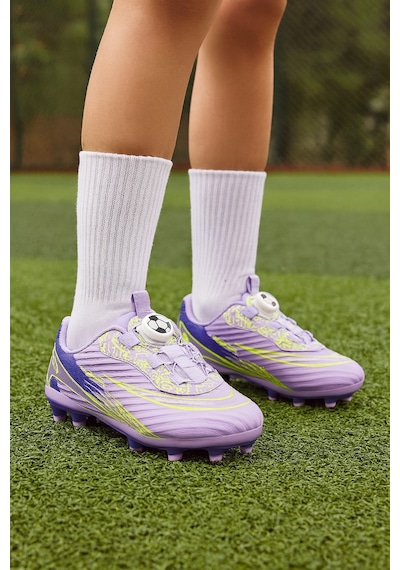 Mini Bonito Üniseks Yeni Nesil Mekanizmalı Futbol Kramponu Lila